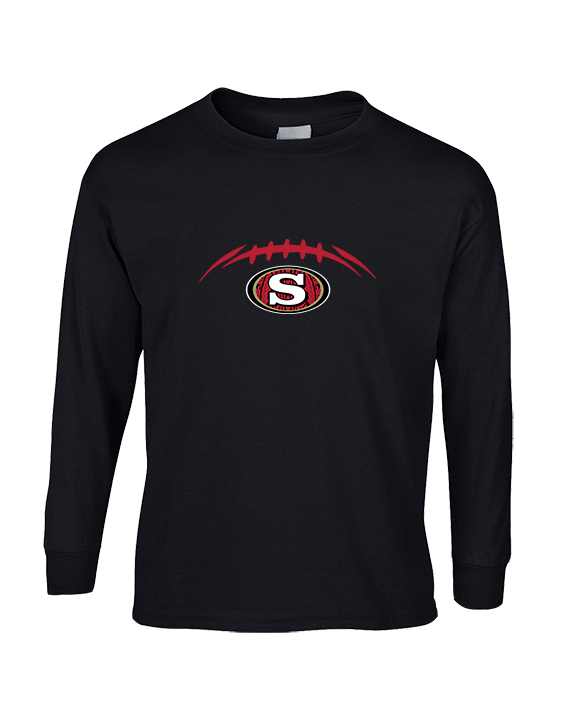 Segerstrom HS Football Laces - Cotton Longsleeve