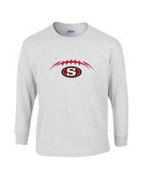 Segerstrom HS Football Laces - Cotton Longsleeve