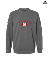 Segerstrom HS Football Laces - Mens Adidas Crewneck