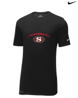 Segerstrom HS Football Laces - Mens Nike Cotton Poly Tee