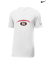 Segerstrom HS Football Laces - Mens Nike Cotton Poly Tee