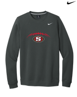 Segerstrom HS Football Laces - Mens Nike Crewneck