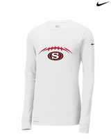 Segerstrom HS Football Laces - Mens Nike Longsleeve
