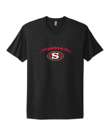 Segerstrom HS Football Laces - Mens Select Cotton T-Shirt