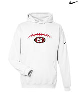 Segerstrom HS Football Laces - Nike Club Fleece Hoodie