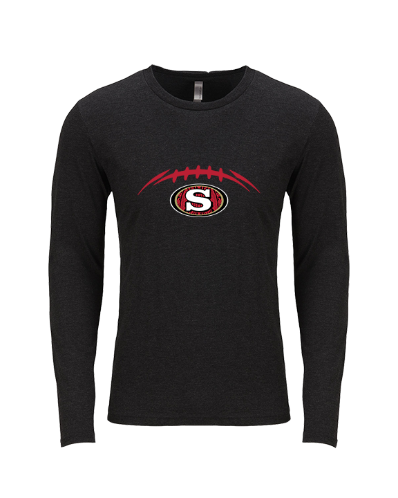 Segerstrom HS Football Laces - Tri-Blend Long Sleeve