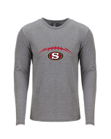 Segerstrom HS Football Laces - Tri-Blend Long Sleeve