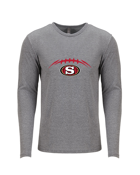 Segerstrom HS Football Laces - Tri-Blend Long Sleeve