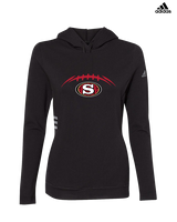 Segerstrom HS Football Laces - Womens Adidas Hoodie