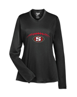 Segerstrom HS Football Laces - Womens Performance Longsleeve