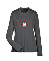 Segerstrom HS Football Laces - Womens Performance Longsleeve