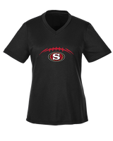 Segerstrom HS Football Laces - Womens Performance Shirt