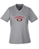 Segerstrom HS Football Laces - Womens Performance Shirt