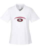 Segerstrom HS Football Laces - Womens Performance Shirt