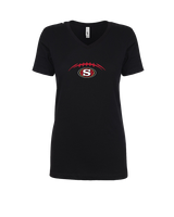 Segerstrom HS Football Laces - Womens Vneck