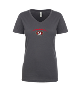 Segerstrom HS Football Laces - Womens Vneck