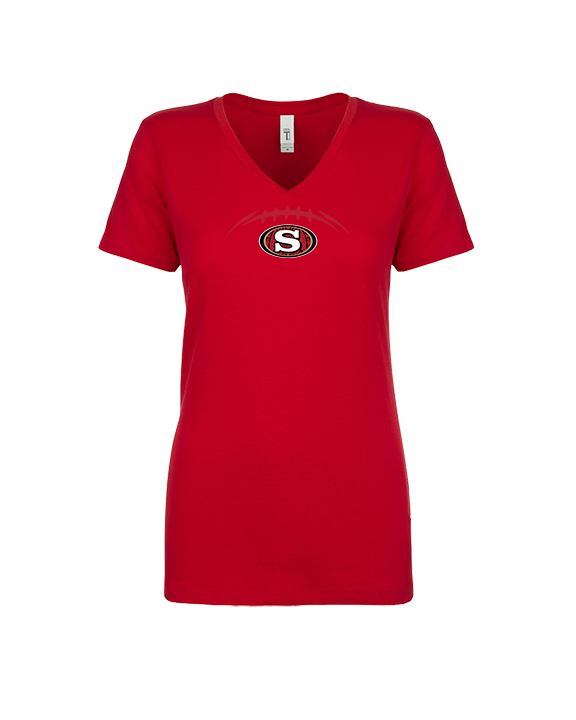Segerstrom HS Football Laces - Womens Vneck