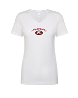 Segerstrom HS Football Laces - Womens Vneck