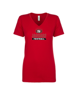 Segerstrom HS Football Property - Womens Vneck