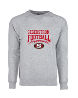 Segerstrom HS Football School Football - Crewneck Sweatshirt