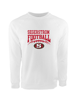 Segerstrom HS Football School Football - Crewneck Sweatshirt
