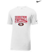 Segerstrom HS Football School Football - Mens Nike Cotton Poly Tee