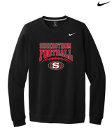 Segerstrom HS Football School Football - Mens Nike Crewneck