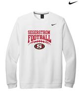Segerstrom HS Football School Football - Mens Nike Crewneck