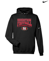 Segerstrom HS Football School Football - Nike Club Fleece Hoodie