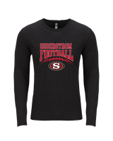 Segerstrom HS Football School Football - Tri-Blend Long Sleeve