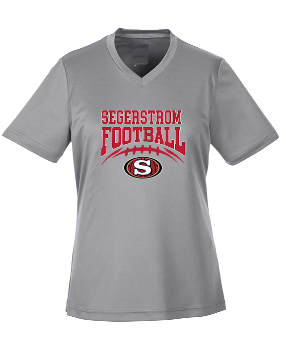 Segerstrom HS Football School Football - Womens Performance Shirt