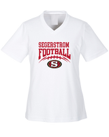 Segerstrom HS Football School Football - Womens Performance Shirt