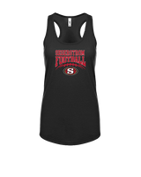 Segerstrom HS Football School Football - Womens Tank Top