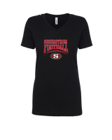 Segerstrom HS Football School Football - Womens Vneck
