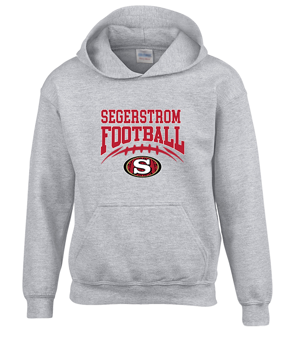 Segerstrom HS Football School Football - Youth Hoodie