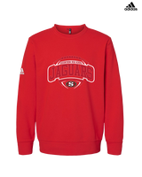 Segerstrom HS Football Toss - Mens Adidas Crewneck