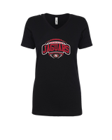 Segerstrom HS Football Toss - Womens Vneck