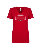 Segerstrom HS Football Toss - Womens Vneck