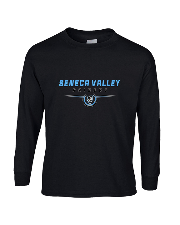 Seneca Valley HS Football Design - Cotton Longsleeve