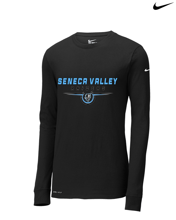 Seneca Valley HS Football Design - Mens Nike Longsleeve