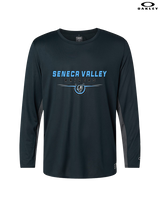 Seneca Valley HS Football Design - Mens Oakley Longsleeve