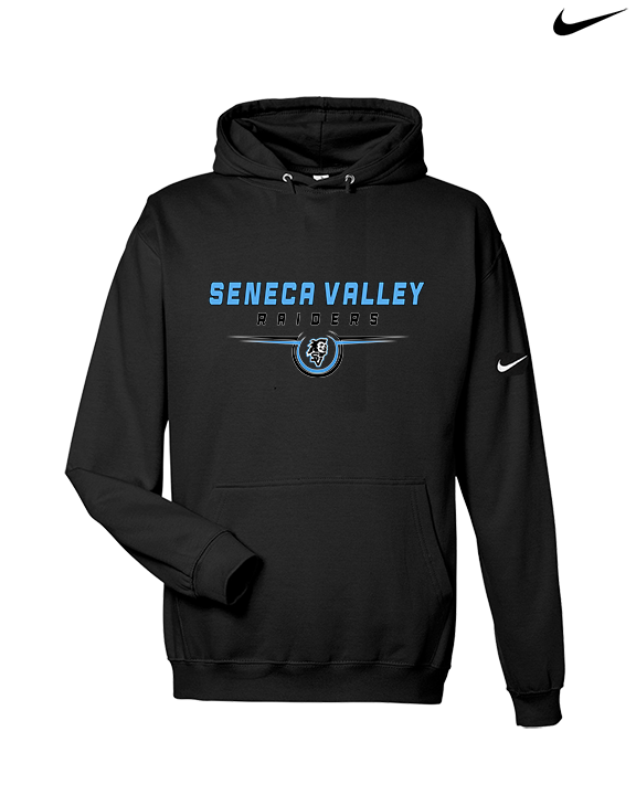 Seneca Valley HS Football Design - Nike Club Fleece Hoodie
