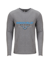 Seneca Valley HS Football Design - Tri-Blend Long Sleeve