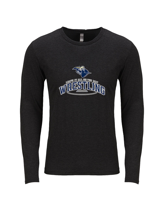 Severance HS Leave it all on the mat - Tri-Blend Long Sleeve
