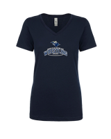 Severance HS Leave it all on the mat - Womens V-Neck