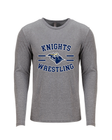 Severance HS Wrestling Curve - Tri-Blend Long Sleeve