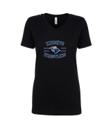 Severance HS Wrestling Curve - Womens V-Neck