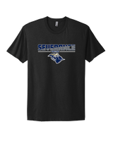 Severance HS Wrestling Cut Light - Mens Select Cotton T-Shirt