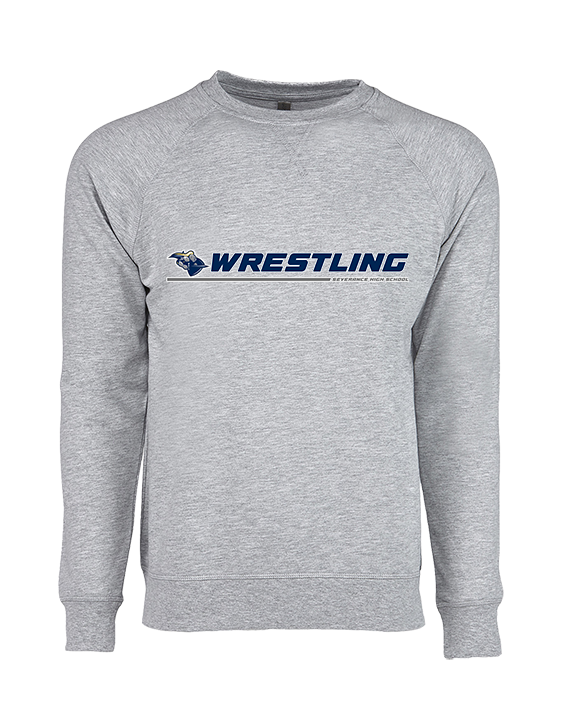 Severance HS Wrestling Lines - Crewneck Sweatshirt