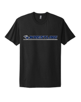 Severance HS Wrestling Lines - Mens Select Cotton T-Shirt